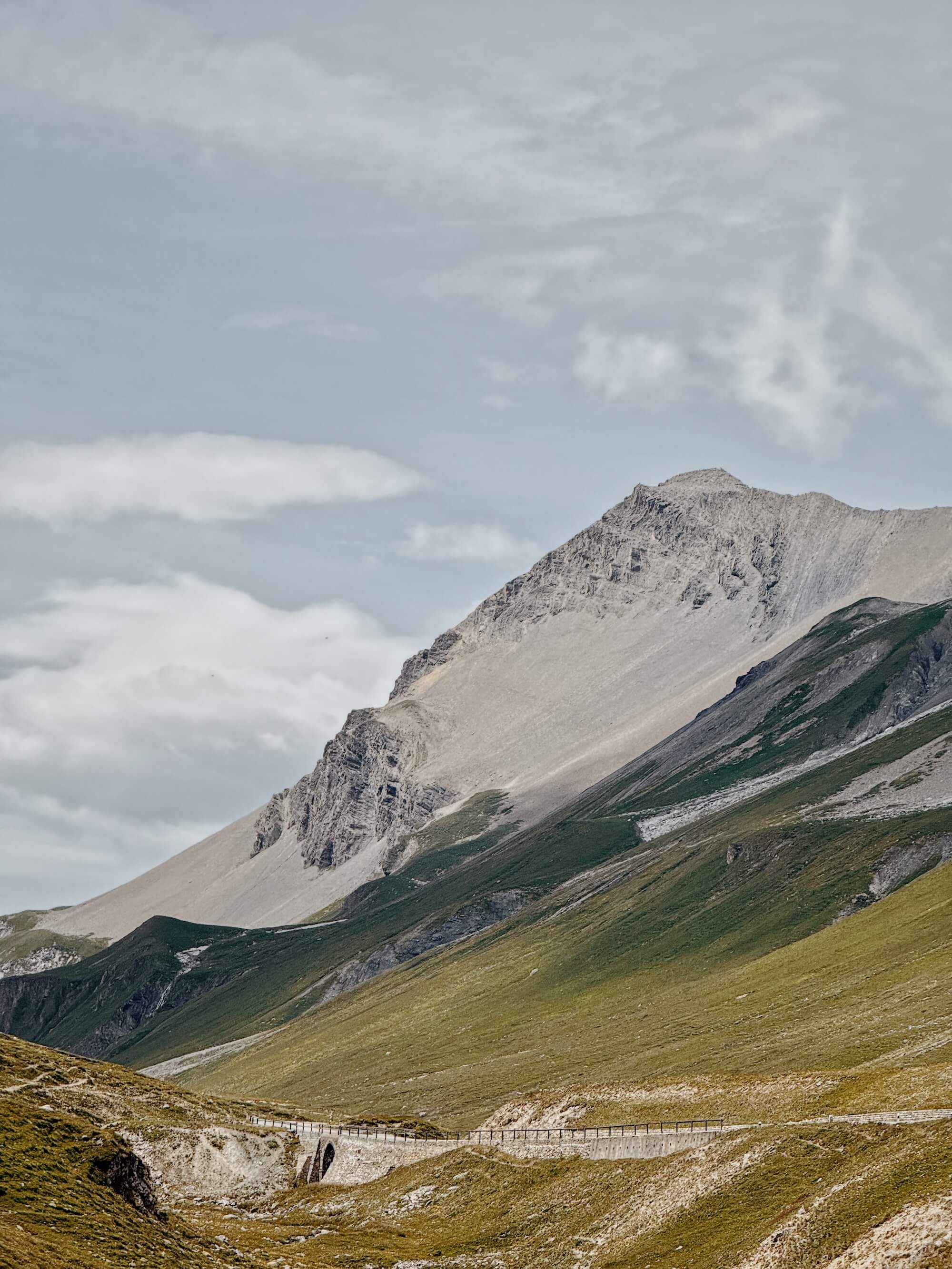 The descent to La Punt