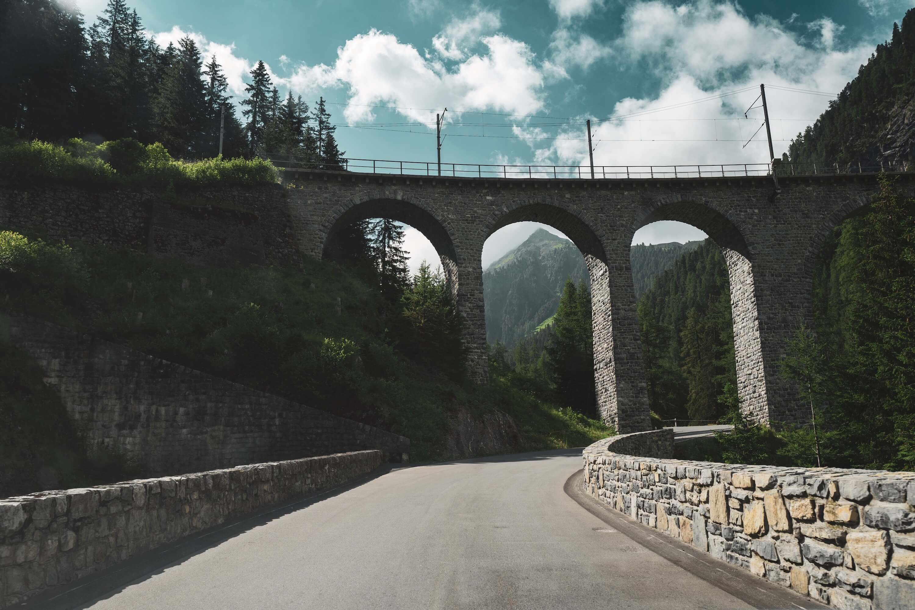 Albula Pass bridges