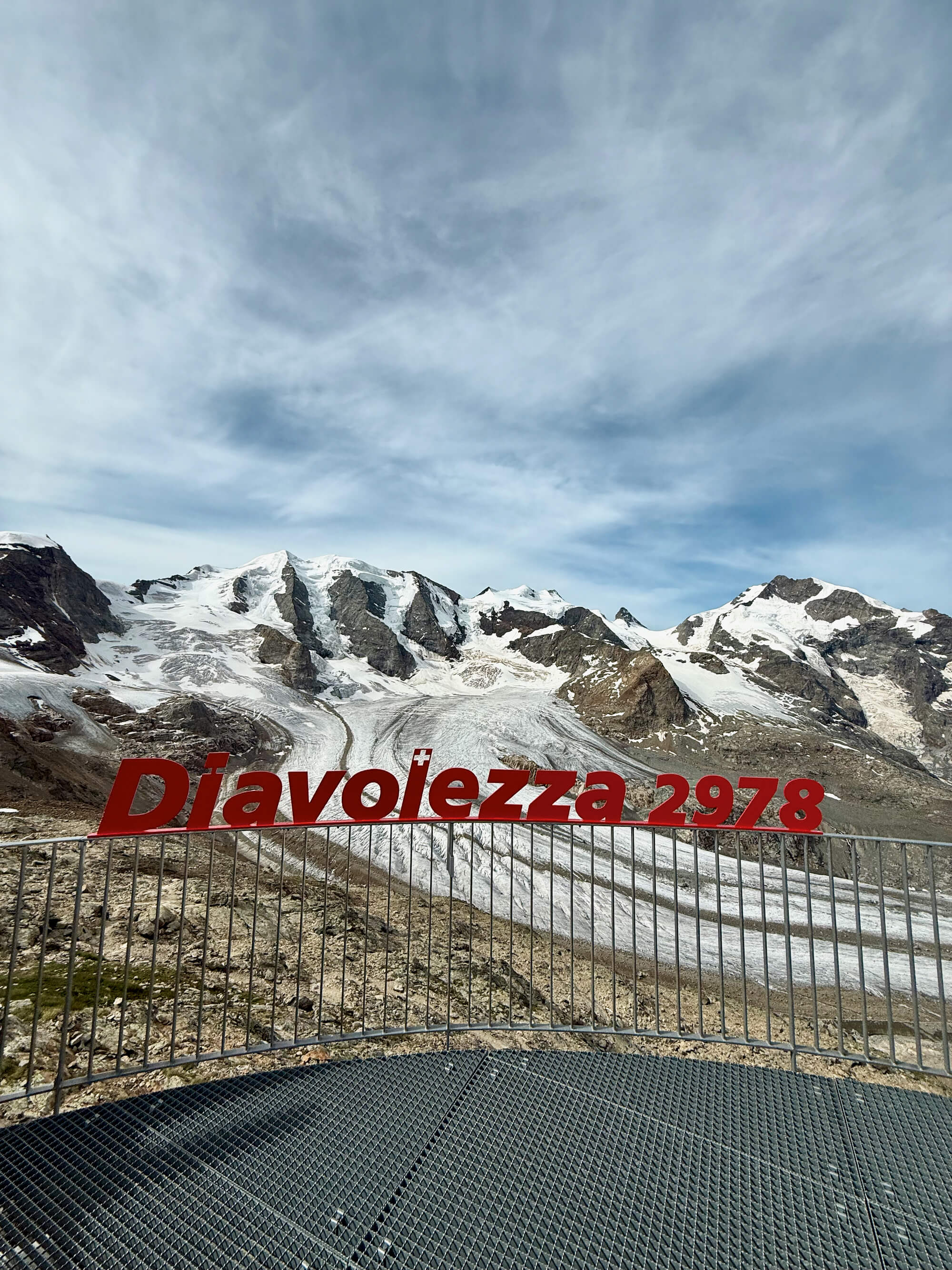 Diavolezza 2978m sign