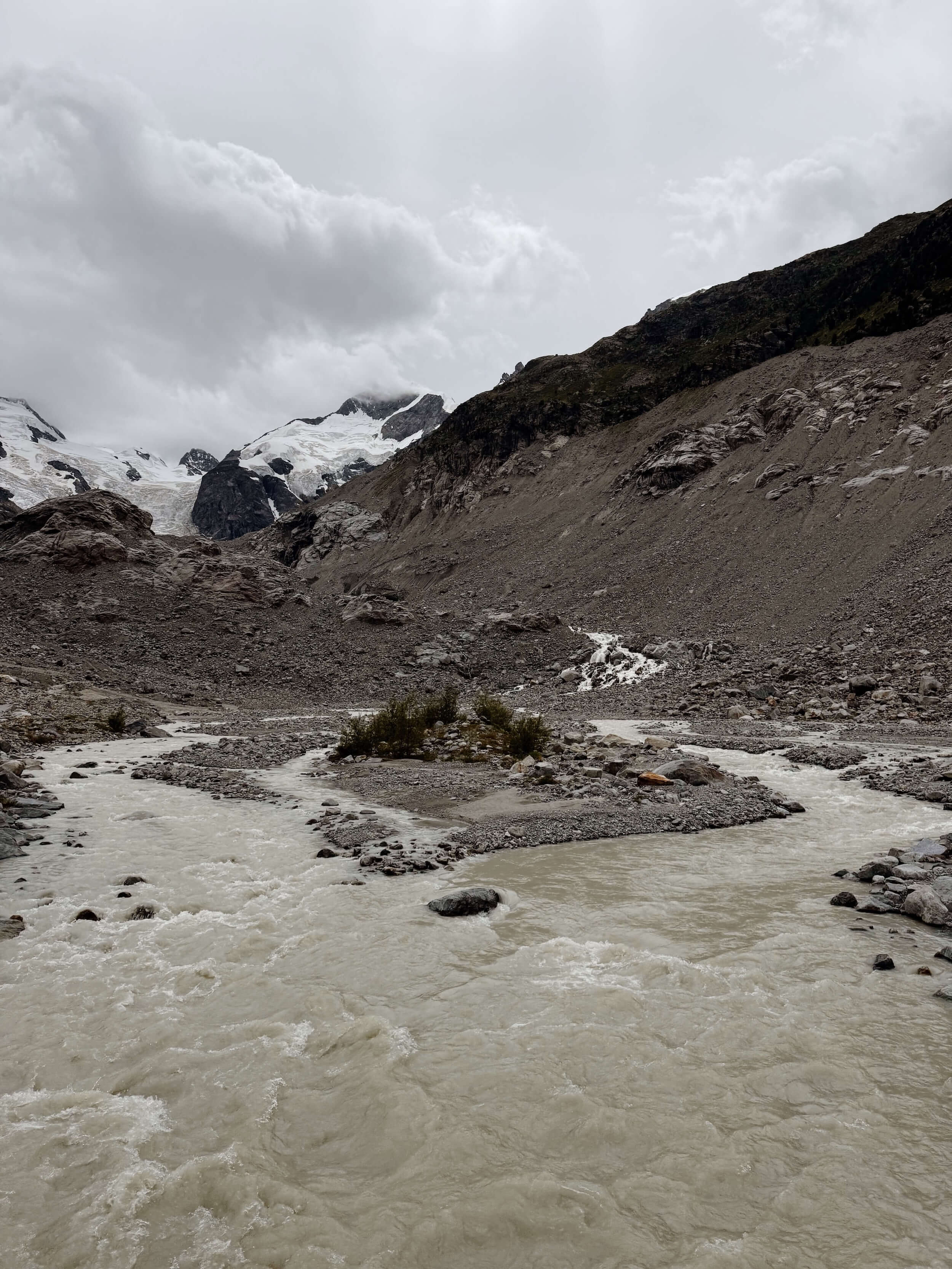 Glacial meltwater