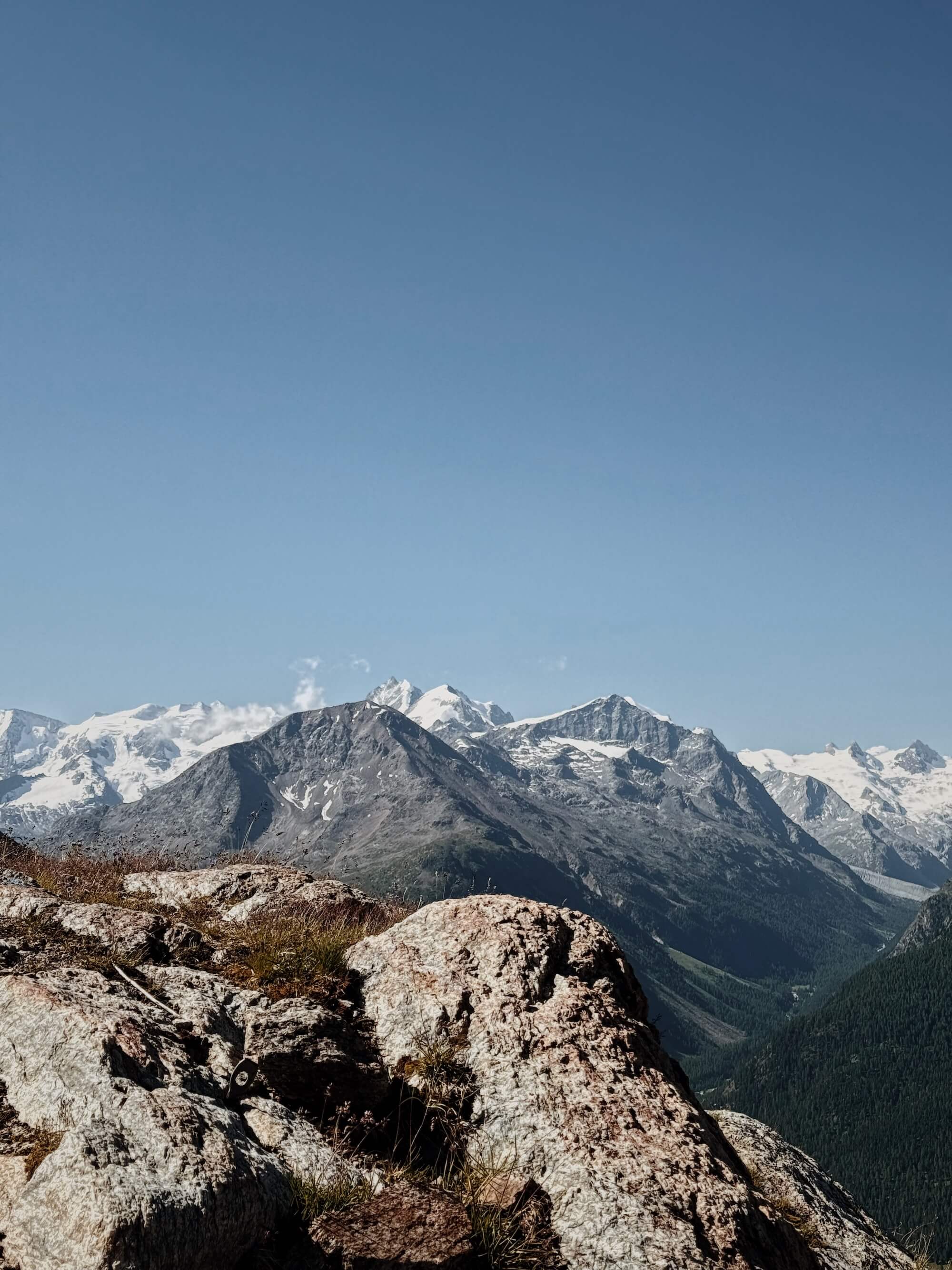 Bernina range Triptych