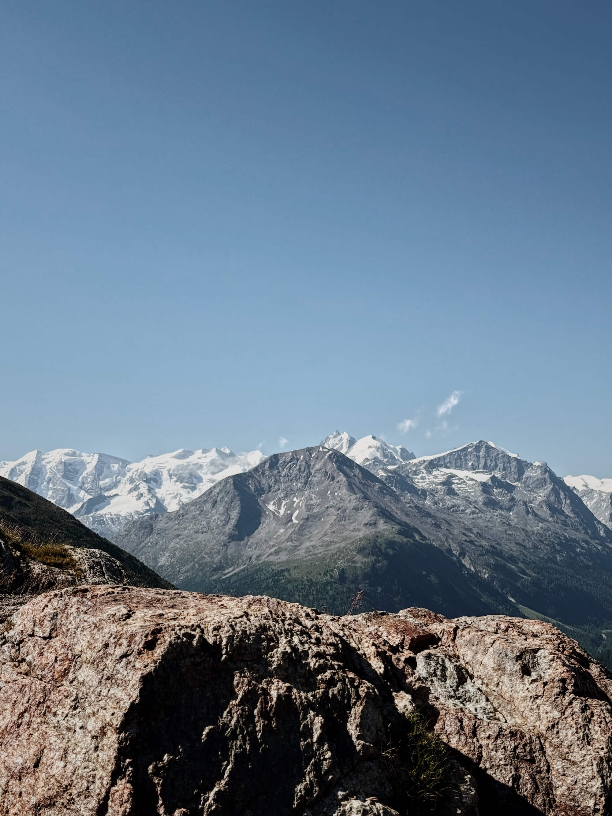 Bernina range Triptych