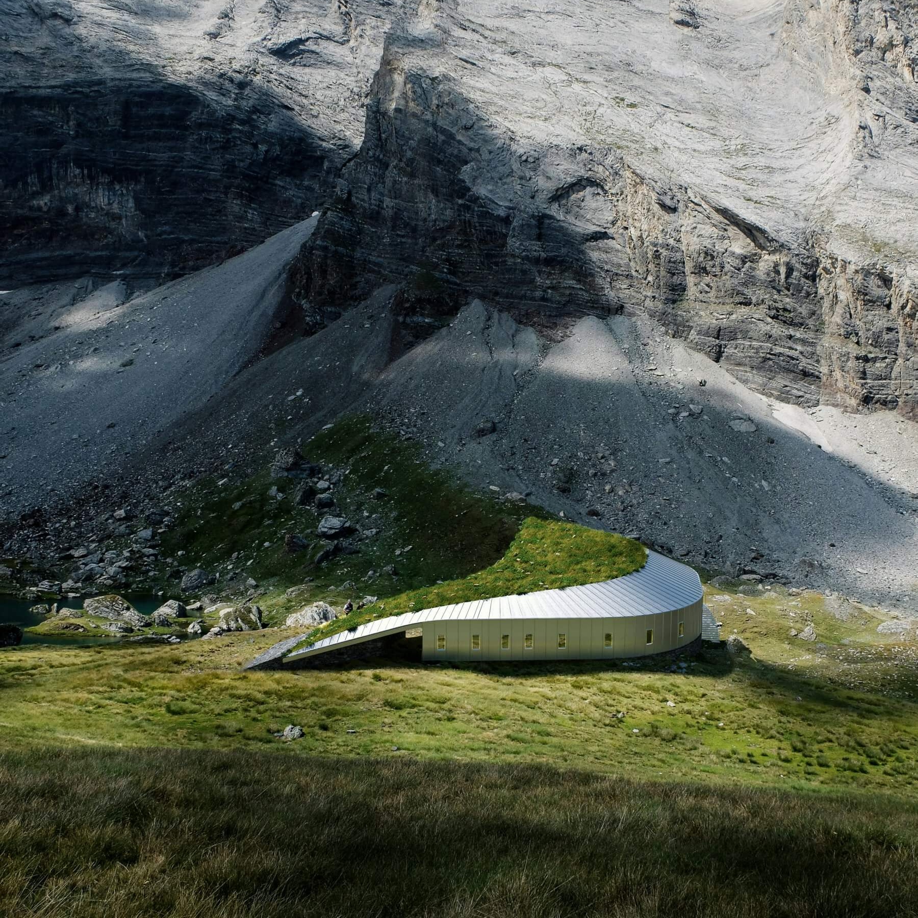 Refuge de Barroude - Snøhetta